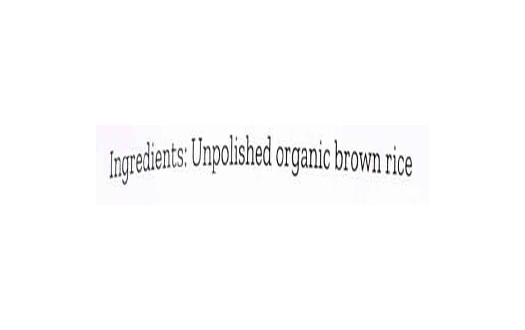 Conscious Food Brown Rice Indrani Natural   Pack  500 grams